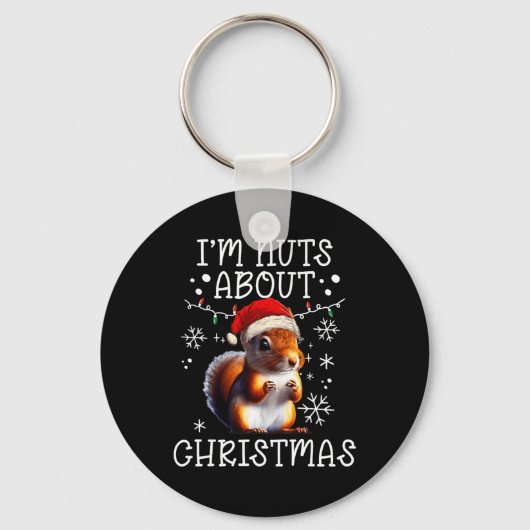 クリスマスの大好きおもしろいなクリスマス キーホルダー (正面)