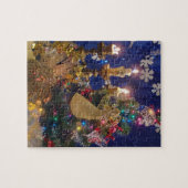 クリスマスの天使のパズル ジグソーパズル (横)