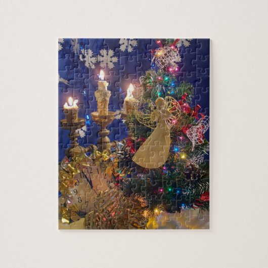 クリスマスの天使のパズル ジグソーパズル (縦)