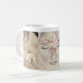 クリスマスの天使のマグ コーヒーマグカップ (正面左)