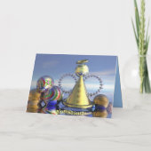 クリスマスの天使カード シーズンカード (裏面)