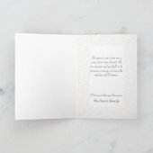 クリスマスの天使カード シーズンカード (内部)