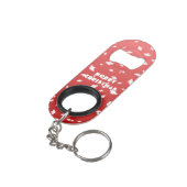 クリスマスの天使 キーホルダー栓抜き (裏面アングル)