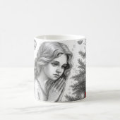 クリスマスの天使 コーヒーマグカップ (中央)