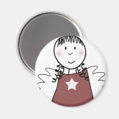 クリスマスの天使 マグネット (正面/裏面)