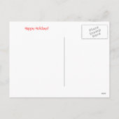 クリスマスの天恵の郵便はがき シーズンポストカード (裏面)