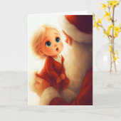 クリスマスの奇跡が一年中あなたと共にありますように カード (黄色い花)