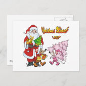 クリスマスの奇跡の愛 シーズンポストカード (正面/裏面)