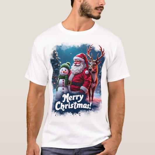 クリスマスの奇跡 Tシャツ (正面)