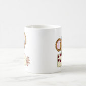 クリスマスの女の子のマウス コーヒーマグカップ (中央)