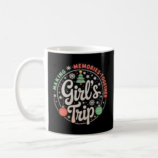 クリスマスの女子旅で作る思い出 コーヒーマグカップ (左)