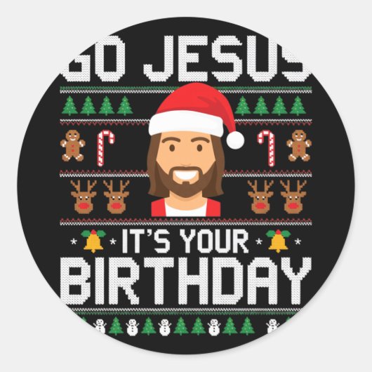 クリスマスの女性 メッシーバン スカル デッド インサイド バット ジョー ラウンドシール (正面)