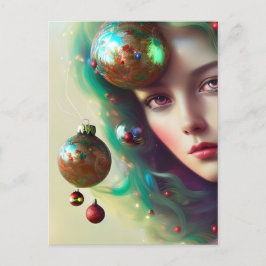 クリスマスの女神 ポストカード