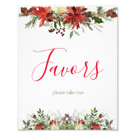 クリスマスの好意サイン フォトプリント           