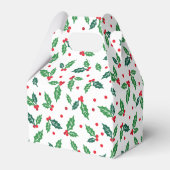 クリスマスの好意ボックス フェイバーボックス (裏面サイド)