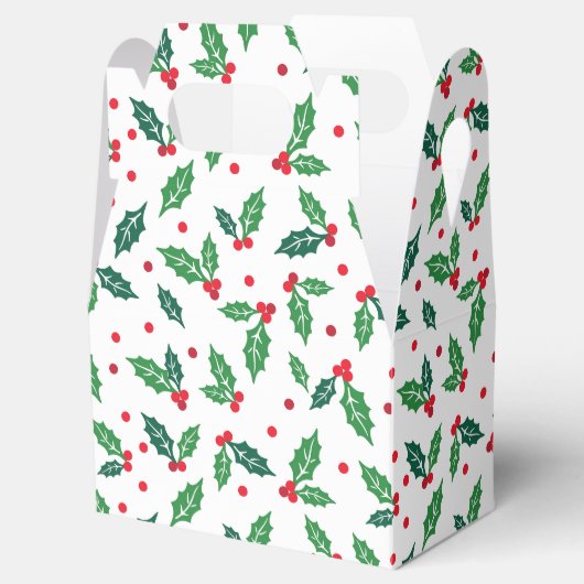 クリスマスの好意ボックス フェイバーボックス (オープン)