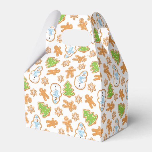 クリスマスの好意ボックス フェイバーボックス (裏面サイド)