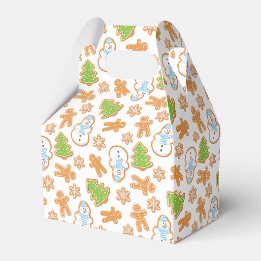 クリスマスの好意ボックス フェイバーボックス (正面サイド)