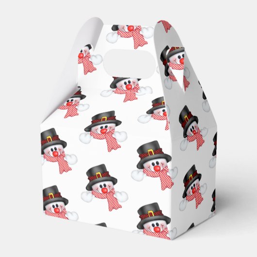 クリスマスの好意ボックス フェイバーボックス (正面サイド)