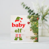 クリスマスの妖精がサンタの代わりにプレゼントを届けに来た！名付け親になってくれませんか カード (スタンド正面)