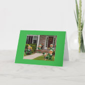 "クリスマスの妖精たち クリスマスの願いとともに" カード (正面)