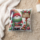 クリスマスの妖精のぬくもりアート - 祭りのあるホリデー クッション (ブランケット)