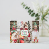 クリスマスの妖精の小人を作ろう(写真を追加してください) シーズンカード (スタンド正面)