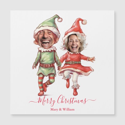 クリスマスの妖精カップル (正面)