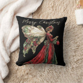クリスマスの妖精 クッション (ブランケット)