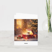 クリスマスの妖精 シーズンカード (裏面)