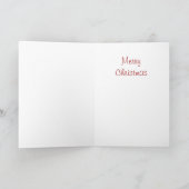 クリスマスの妖精 シーズンカード (内部)