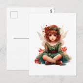 クリスマスの妖精 ポストカード (正面/裏面)