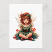 クリスマスの妖精 ポストカード (正面)