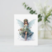 クリスマスの妖精 ポストカード (スタンド正面)