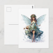 クリスマスの妖精 ポストカード (正面/裏面)