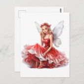 クリスマスの妖精 ポストカード (正面/裏面)