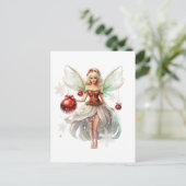 クリスマスの妖精 ポストカード (スタンド正面)
