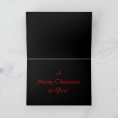 クリスマスの妖精 – 休日のグリーティングカード シーズンカード (内部)