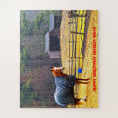 クリスマスの姪 ジグソーパズル (縦)