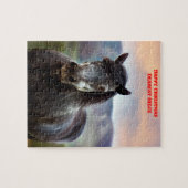 クリスマスの姪。 ジグソーパズル (横)