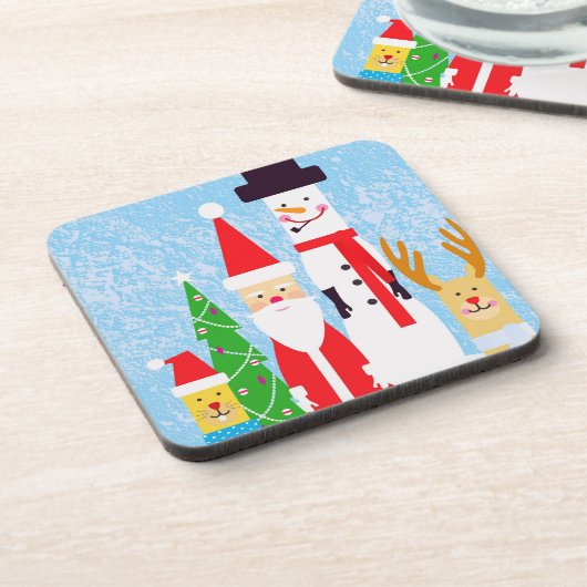 クリスマスの姿 コースター (左側)