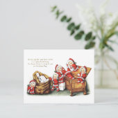 クリスマスの子ども シーズンポストカード (スタンド正面)