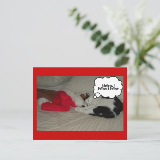 クリスマスの子ネコの前の晩 シーズンカード (スタンド正面)