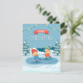 クリスマスの子供たち シーズンカード (スタンド正面)