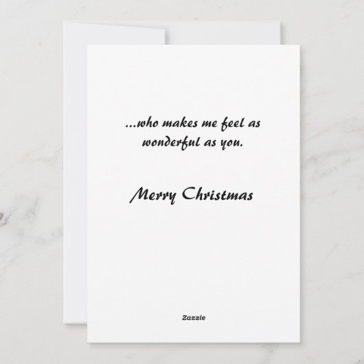 クリスマスの子供のカードを友人のために。 シーズンカード (裏面)