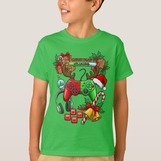 クリスマスの子供Tシャツ Tシャツ (正面)