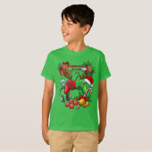 クリスマスの子供Tシャツ Tシャツ (正面フル)