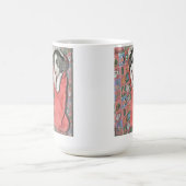 クリスマスの子犬 コーヒーマグカップ (中央)