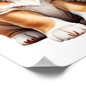 クリスマスの子犬 ポスター (角)