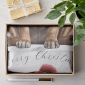 クリスマスの子犬 薄葉紙 (ギフト)